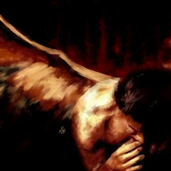 绘画 标题为“angel17” 由Alvise Bon (Alviart), 原创艺术品