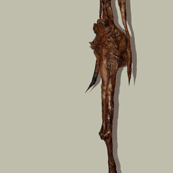Skulptur mit dem Titel "Phoenix" von Amador Vallina, Original-Kunstwerk, Gemischte Medien