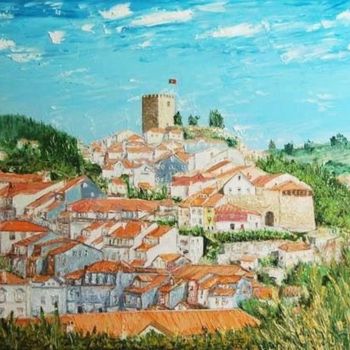 绘画 标题为“Cidade de Lamego” 由A.Magalhães, 原创艺术品