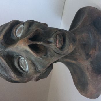 Sculpture intitulée "il brutto" par Amy Bho, Œuvre d'art originale, Argile