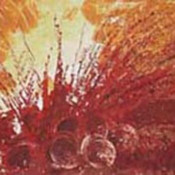 Pintura titulada "Esplosione a Roussi…" por Amalia Visnadi, Obra de arte original