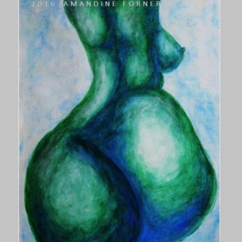 Dessin intitulée "Sisile" par Amandine Forner, Œuvre d'art originale, Pastel