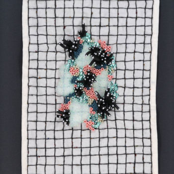 Textielkunst getiteld "Songe" door Amandine Bouet, Origineel Kunstwerk