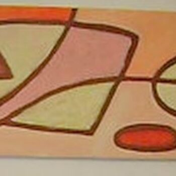 Painting titled "COMPOSITION" by Mahmoud Amara, Original Artwork, Oil