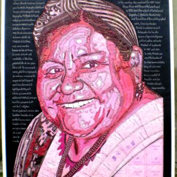 "rigoberta-menchu-tu…" başlıklı Heykel Sobel tarafından, Orijinal sanat