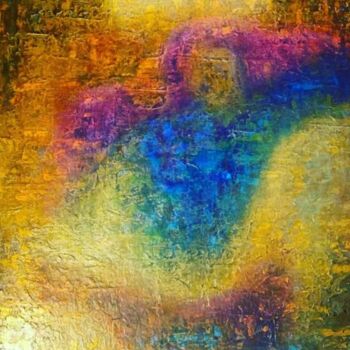 Картина под названием "Cenotes" - Amashineva, Подлинное произведение искусства, Акрил