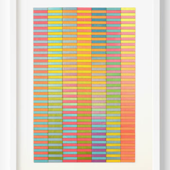 "Blocks Colour study…" başlıklı Tablo Amelia Coward tarafından, Orijinal sanat, Akrilik Ahşap panel üzerine monte edilmiş