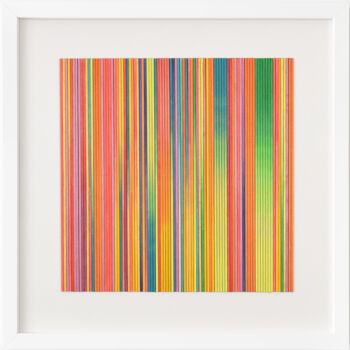 Malerei mit dem Titel "Irregular abstract…" von Amelia Coward, Original-Kunstwerk, Acryl Auf Holzplatte montiert