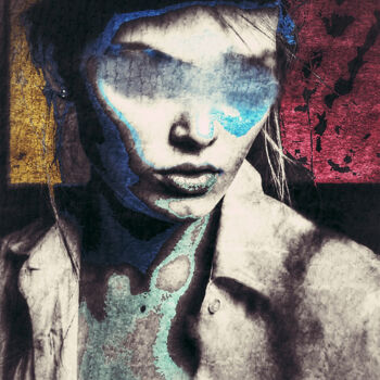 Artes digitais intitulada "Eyes wide open" por Amelia Latiff, Obras de arte originais, Trabalho Digital 2D