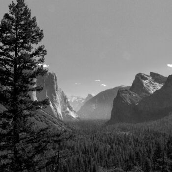 Photographie intitulée "Yosemite I" par Amelie Metzger, Œuvre d'art originale, Photographie numérique