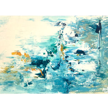 Peinture intitulée "Crête" par Amélie Osleau, Œuvre d'art originale, Acrylique