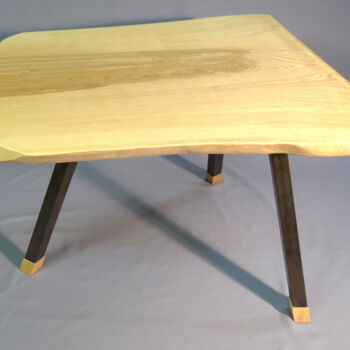 Design intitolato "Table Design N°1" da Amir Dzafic, Opera d'arte originale, Mobili