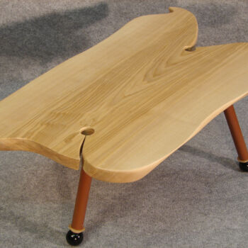 Design intitolato "Table Design N°12" da Amir Dzafic, Opera d'arte originale, Mobili