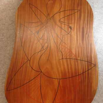 Design intitulée "Plateau Table Desig…" par Amir Dzafic, Œuvre d'art originale, Meuble