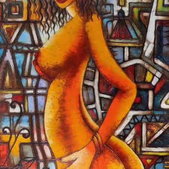 Painting titled "23. 60x92" by Georgy Amiridze, Original Artwork, Oil