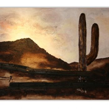 Malerei mit dem Titel "Cactus I" von Amnery Steffano, Original-Kunstwerk