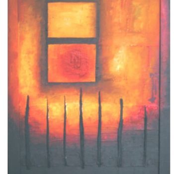 Painting titled "Interiores" by Amnery Steffano, Original Artwork