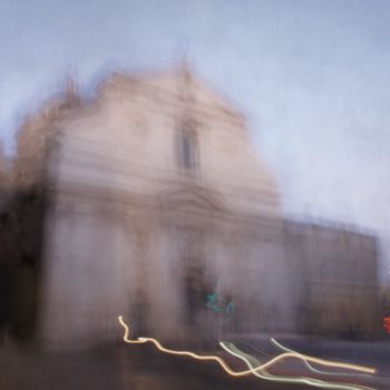 Photography titled "Rome, Chiesa del Ge…" by Alexandre Morelli, Original Artwork, Analog photography