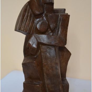 Скульптура под названием "Étreinte" - Amy Torrilhon, Подлинное произведение искусства, Смола
