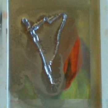 Pittura intitolato "Tulip 2" da Amymarie, Opera d'arte originale, Olio