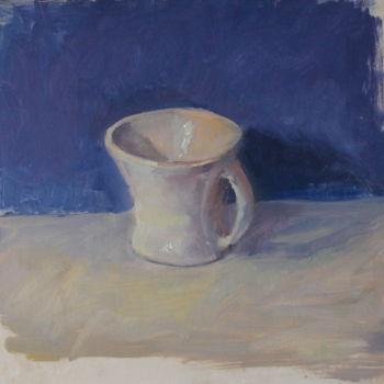 Painting titled "unetasse.jpg" by An'So Bessières, Original Artwork, Oil