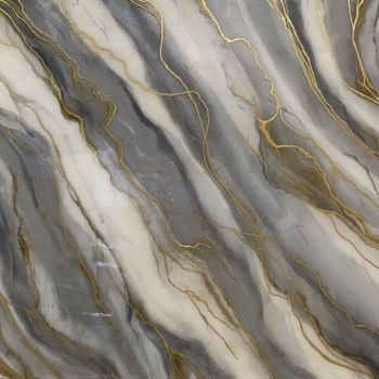 Painting titled "Marble lines." by Ana Maksimova, Original Artwork, Resin