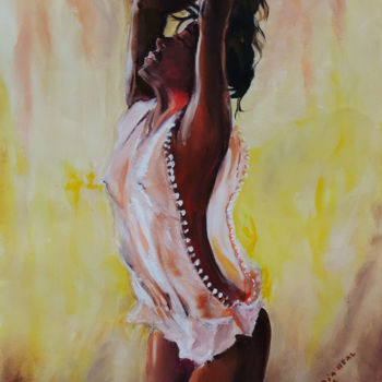 Painting titled "Sortilegio" by Ana María Real, Original Artwork