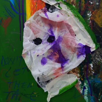 Картина под названием "metamorphosis 11" - Ana Maria Guta, Подлинное произведение искусства, Акрил Установлен на Деревянная…