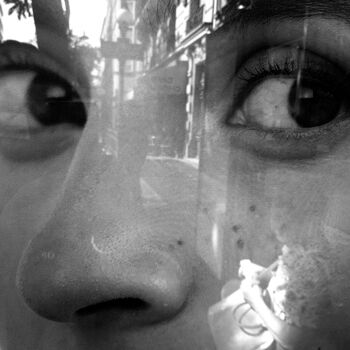 Photographie intitulée "Regarde-moi (2)" par Anne-Marie Bertin, Œuvre d'art originale, Photographie numérique