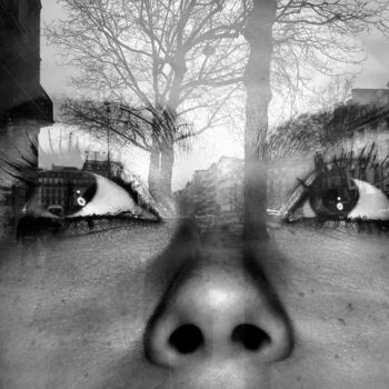 Photographie intitulée "Dans tes yeux" par Anne-Marie Bertin, Œuvre d'art originale, Photographie non manipulée