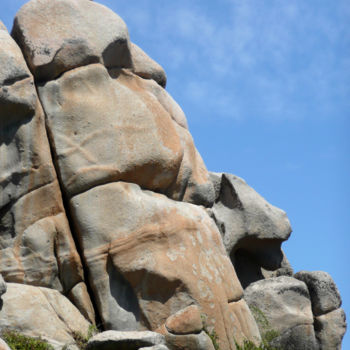 Photographie intitulée "Statues de l'île de…" par Ana Felidae, Œuvre d'art originale