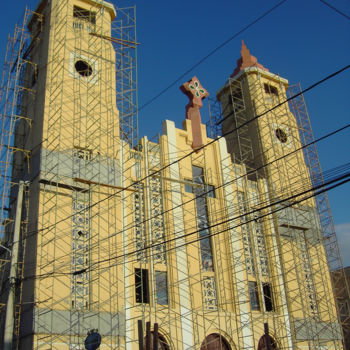 Photographie intitulée "Eglise dominicaine" par Ana Felidae, Œuvre d'art originale