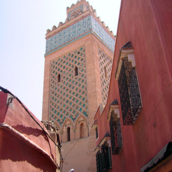 Photography titled "Le minaret" by Ana Felidae, Original Artwork