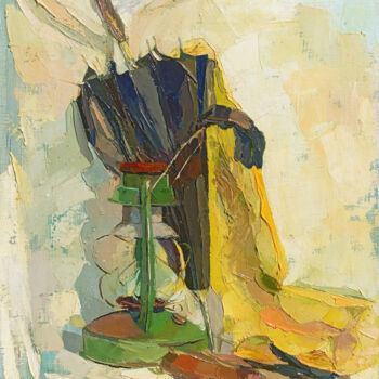Peinture intitulée "Still life with lam…" par Anahit Mirijanyan, Œuvre d'art originale, Huile Monté sur Châssis en bois