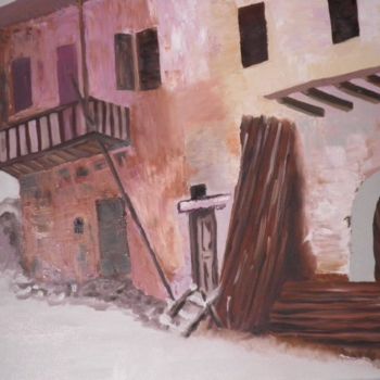 Painting titled "Nostalgia" by Ana Lacerda, Original Artwork, Other