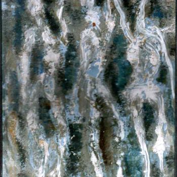 Painting titled "DANCE DANCEAND DANC…" by Anandswaroop Manchiraju, Original Artwork, Oil