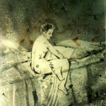 Pittura intitolato "Eroticism" da Anandswaroop Manchiraju, Opera d'arte originale, Altro