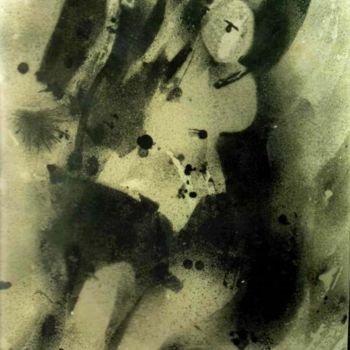 Malerei mit dem Titel "WOMAN ABSTRACTION" von Anandswaroop Manchiraju, Original-Kunstwerk, Andere