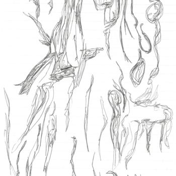 Desenho intitulada "La forme pure et se…" por Ana Orres, Obras de arte originais, Canetac de aerossol