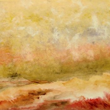 Картина под названием "Fire tide" - Ana Pardo - The Lady Of Painting, Подлинное произведение искусства, Масло
