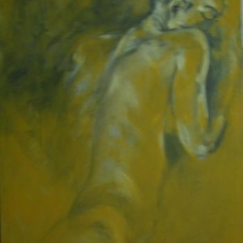 Painting titled "Adormecer" by Ana Reis, Original Artwork
