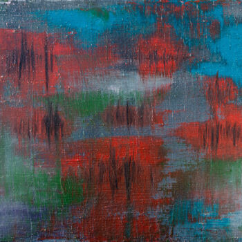 Картина под названием "Sounds" - Anastacia Gaikova, Подлинное произведение искусства, Масло Установлен на Деревянная рама дл…