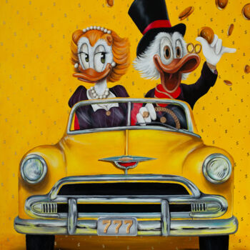 "Scrooge McDuck in a…" başlıklı Tablo Anastasia But tarafından, Orijinal sanat, Akrilik
