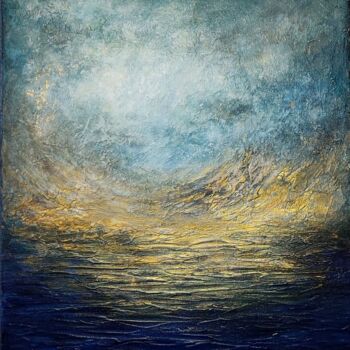 Painting titled "Before the storm" by Anastasia Kirs, Original Artwork, Acrylic