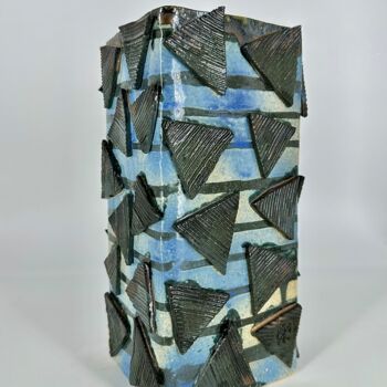 Скульптура под названием "Nachos" - Анастасия Морозова, Подлинное произведение искусства, Керамика