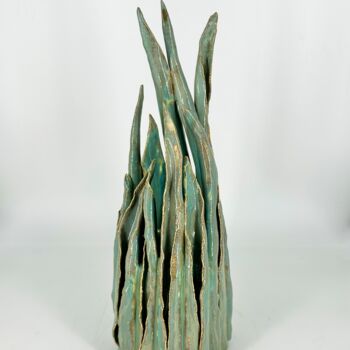 Скульптура под названием "Трава" - Анастасия Морозова, Подлинное произведение искусства, Камень