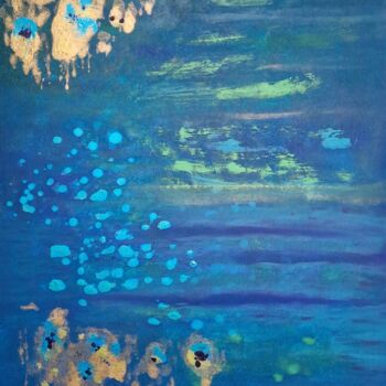 Painting titled "Out of Time" by Anastasiia Doro, Original Artwork, Acrylic