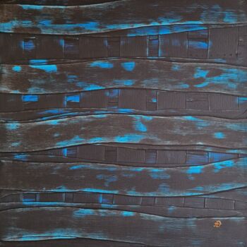 Картина под названием "Calm" - Anastasiia Doro, Подлинное произведение искусства, Акрил Установлен на Деревянная рама для но…