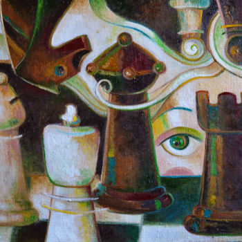 Картина под названием "Тактическое зрение" - Anastasiya Balysh, Подлинное произведение искусства
