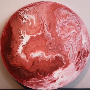 Peinture intitulée "Моя планета" par Anastasiya Shirokova, Œuvre d'art originale, Acrylique